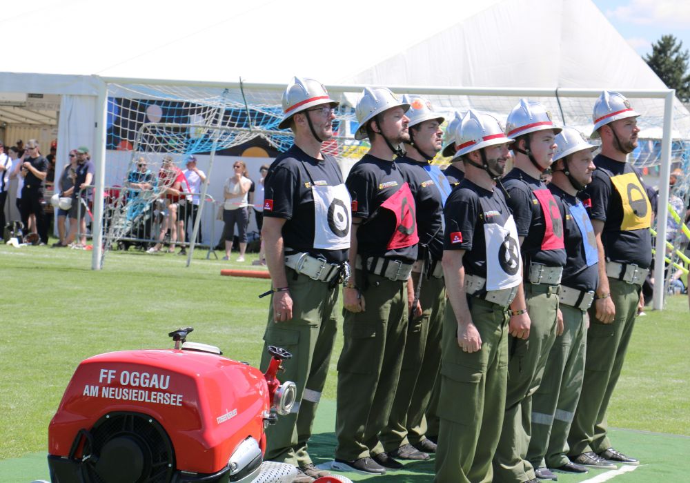 antreten bewerbsbahn