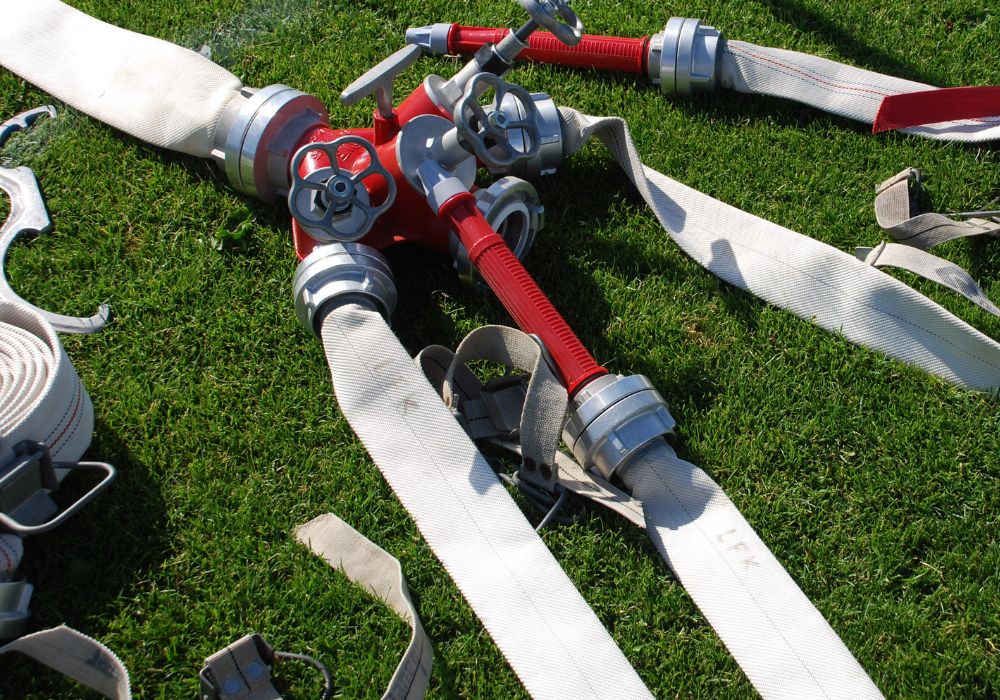 distributor-with-hose-nozzle verteiler mit schlauch strahlrohr